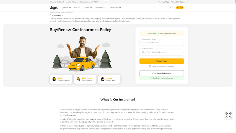 Go Digit Car Insurance