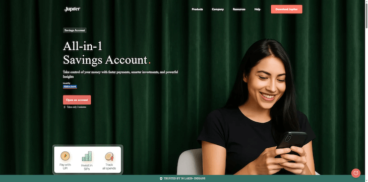 Jupiter Savings Account