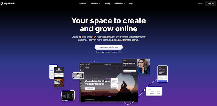 Pagecloud main page